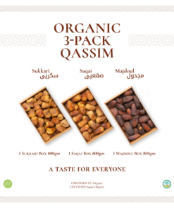 Organic 3 Pack-Qassim (Sukkari, Saqai, Majdoul)